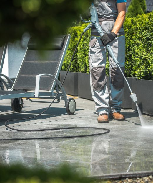 Professional pressure washing service in Belfast